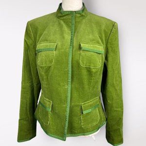 Style & Co. Vibrant Green Bomber Jacket